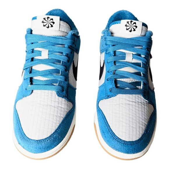 NIKE Dunk Low SE Next Nature 'Rift Blue' Sneakers Size 8.5 - Picture 4 of 9